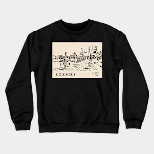 Columbus - Ohio Crewneck Sweatshirt